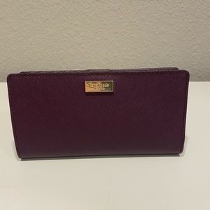 Maroon Kate Spade Wallet